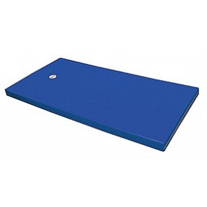 Benz Doppel-Sprossenwand Prallschutzmatte 182 x 95 x 8 cm / blau