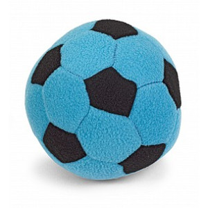 BENZ Mini Fußball aus Baumwoll Flies
 Hellblau
