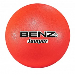 BENZ Weichschaumball Jumper Ø 16 cm
 200 g Rot Soft-Spielball 16 cm Sehr gut