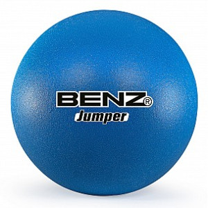 BENZ Weichschaumball Jumper Ø 16 cm
 200 g Blau Soft-Spielball 16 cm Sehr gut