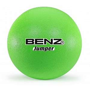BENZ Weichschaumball Jumper Ø 16 cm
 200 g Grün Soft-Spielball 16 cm Sehr gut