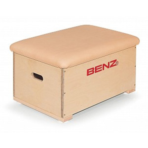 Benz Sprungkasten Multiplex 1-teilig Beige Kernrinderleder 1-teilig Ohne Rollvorrichtung