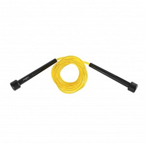 PROGYM Rope Skipping Springseil 300 cm Gelb