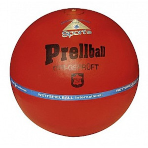 Wettspiel-Prellball Profi Rot