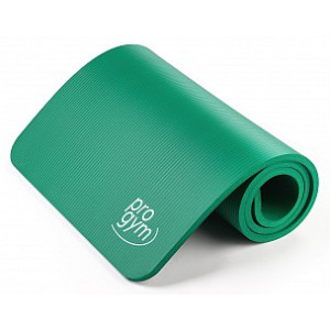 PROGYM Gymnastikmatte ohne Ösen 180 x 60 x 1 cm 


 Grün