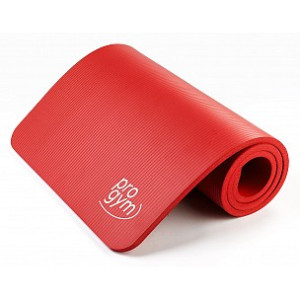 PROGYM Gymnastikmatte ohne Ösen 180 x 60 x 1 cm 


 Rot