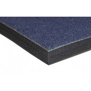 Benz Leicht-Bodenturnmatte 25mm blau
 Blau Standard-Ausführung 200 cm Bodenturnmatte 1200 cm 2,5 cm