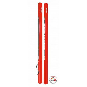 BENZ Volleyballpfosten Professional DVV2 Spannseite Rot
