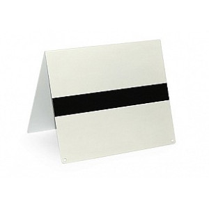 Markierblech lackiert Dachform / 20 cm / 17,5 cm