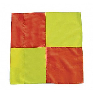 Linienrichter-Fahne Gelb-rot