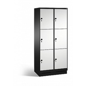 EVOLO Fächerschrank mit 6 Fächern 810 x 500 mm / 6 / 400 mm