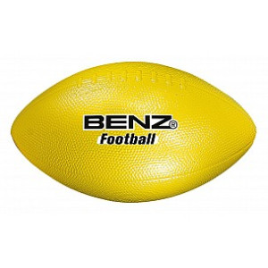 BENZ Weichschaumball FOOTBALL Ø 15 cm 300 g Gelb 15 cm Soft-Football Gering