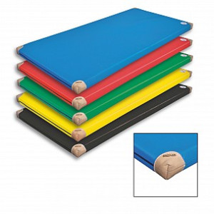 BENZ Normturnmatte mit Lederecken Gelb Normturnmatte 6 cm Mit Lederecken 60 cm 40 cm