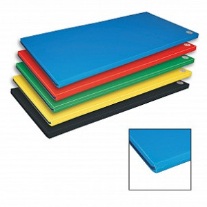 BENZ Leichtturnmatte    Blau Standard-Ausführung 150 cm 100 cm 6 cm Leichtturnmatte