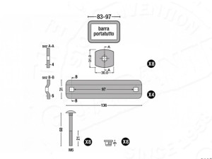 Tende da tetto Autohome Morsetti Long 177/m-11 Autohome