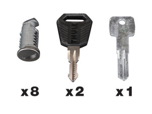 Thule Set 8 Serrature One Key System