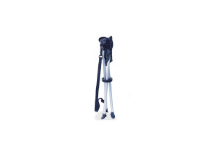 Bertoni Tris Black Alu Sgabello