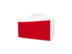 Bertoni Laterale Rosso Per Gazebo  4,5 Mt. Serie Piramide