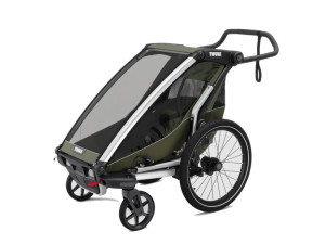 Thule Outdoor Carrello Bici Chariot Lite Single Vintage Green 10203023 Thule
