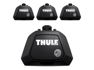Thule Set 4 Piedi Evo Raised Rail Per Barre Portatutto