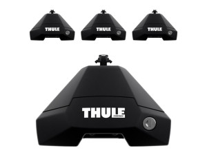 Thule Set 4 Piedi Evo Clamp Per Barre Portatutto