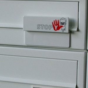 Briefkastenklappensperre