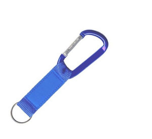Schlüsselband mit Alu-Karabiner und Schlüsselring