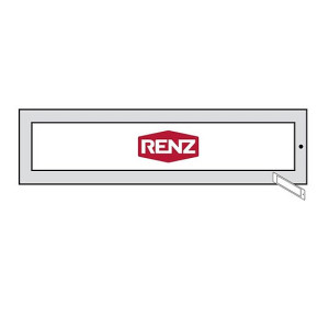 RENZ Namensschild 97-9-85353 65 x 13,60 mm