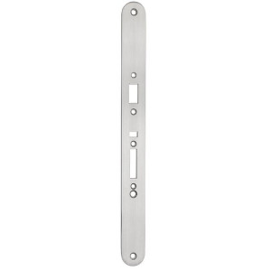 Stulpblech für Sicherheitsschloss 609X (Holztür), 320 mm lang