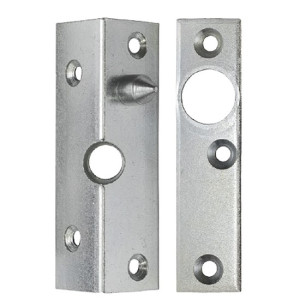 Sicherheits-Bändertürsicherung, kantig, Maße 90 x 25 x 3 mm