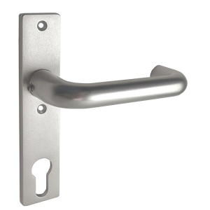 AMF-Kurzschild mit Drücker in U-Form 8 mm 72 PZ