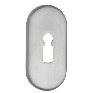 Rosette Buntbart gelocht, oval 005/241