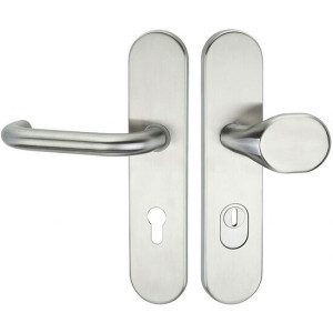ZT-EN2-Schutz-Wechselgarnitur 1801 BASIC 01, mit Kernziehschutz, für Wohnungseingangstür