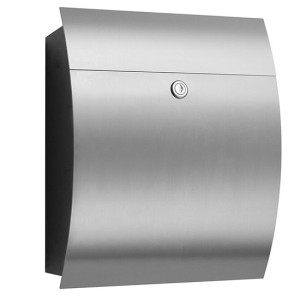 Briefkasten Edelstahl CMD 47, auch mit Gravur oder Logo