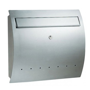 Briefkasten serafini Edelstahl V4A 30.6460.03