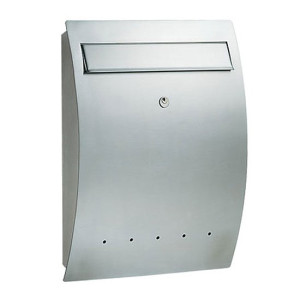 Briefkasten serafini Edelstahl V4A 30.6450.03