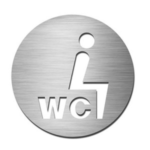 Piktogramm WC sitzen von serafini