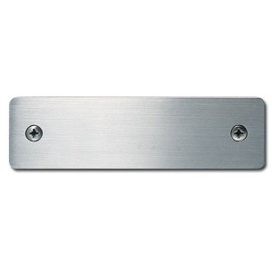 Namensschild serafini Edelstahl 30.6599.03