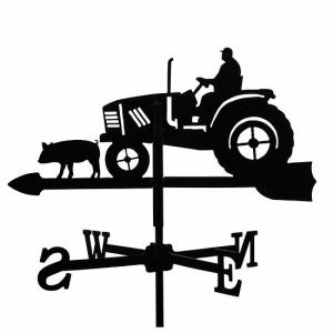 Wetterfahne Traktor
