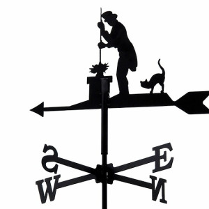 Wetterfahne Schornsteinfeger