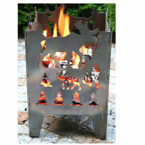 Feuerkorb Elch