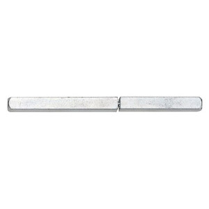 geteilter Panikstift, Länge 60/60 mm verzinkt für Türstärken von 42 - 62 mm