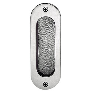 Schiebetürmuschel blind oval aus Aluminium F1 von FSB
