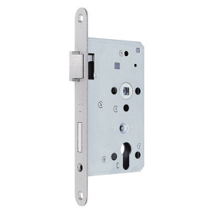 Panik-Einsteckschloss 1201, Panikfunktion D, abgerundet 20/55/72/9 mm DIN links
