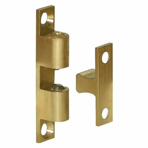 Doppelkugelschnäpper Messing blank 60 mm, für Großabnehmer