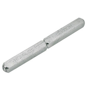 Anti-Panik-Stift Vierkant 9 mm, Länge 114 mm geteilter Vollstift