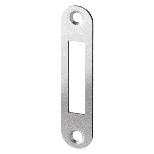 Flachschließblech S412 Edelstahl Stulpbreite 20 mm, rund
