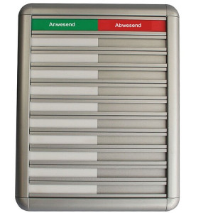 Anwesenheitstafel - Abwesenheitstafel