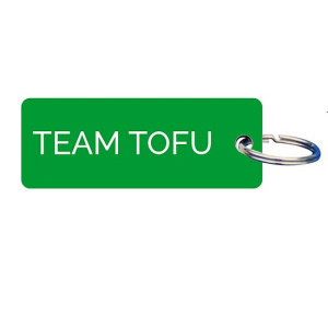 Schlüsselanhänger aus Kunststoff Team Tofu