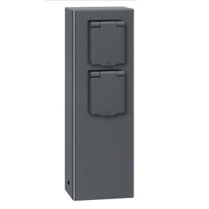 Steckdosensäule LCD 017